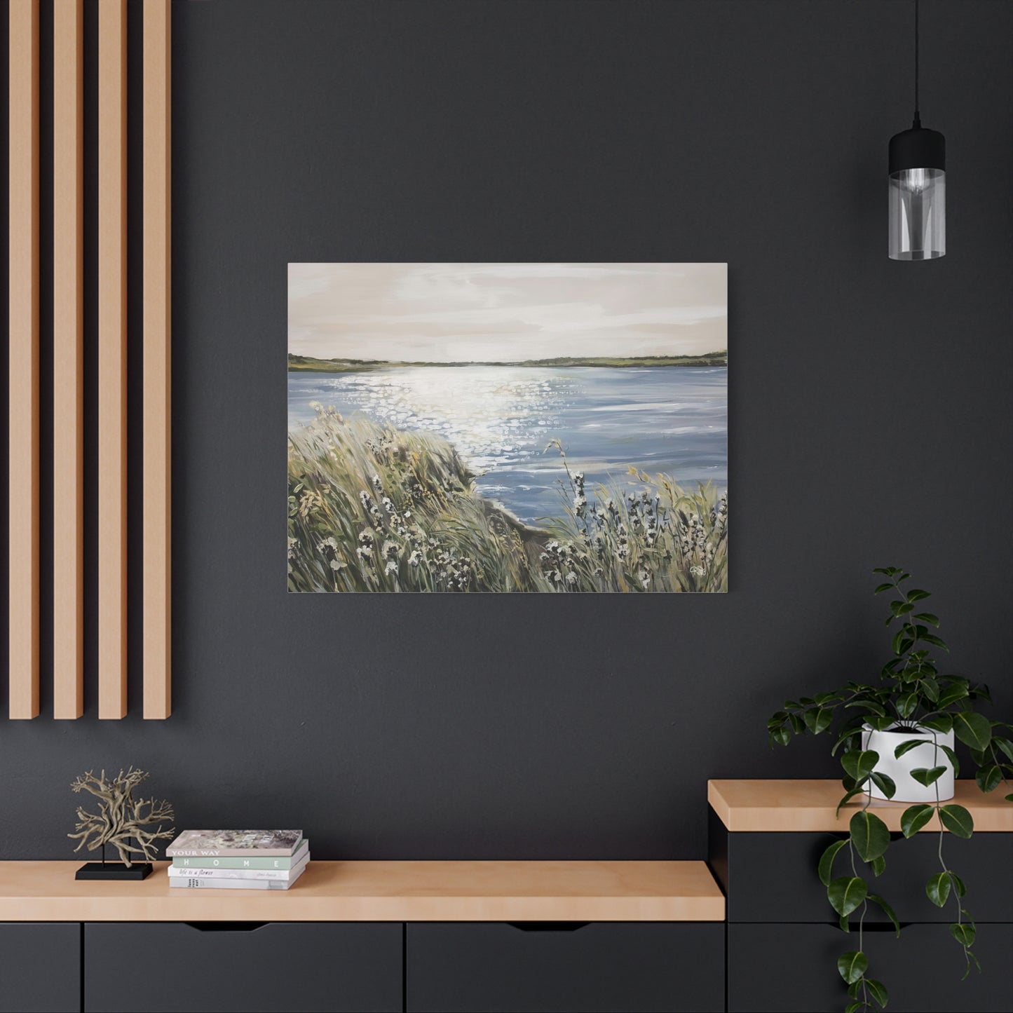 Sparkling Waters in a Nature Refuge - Canvas Print