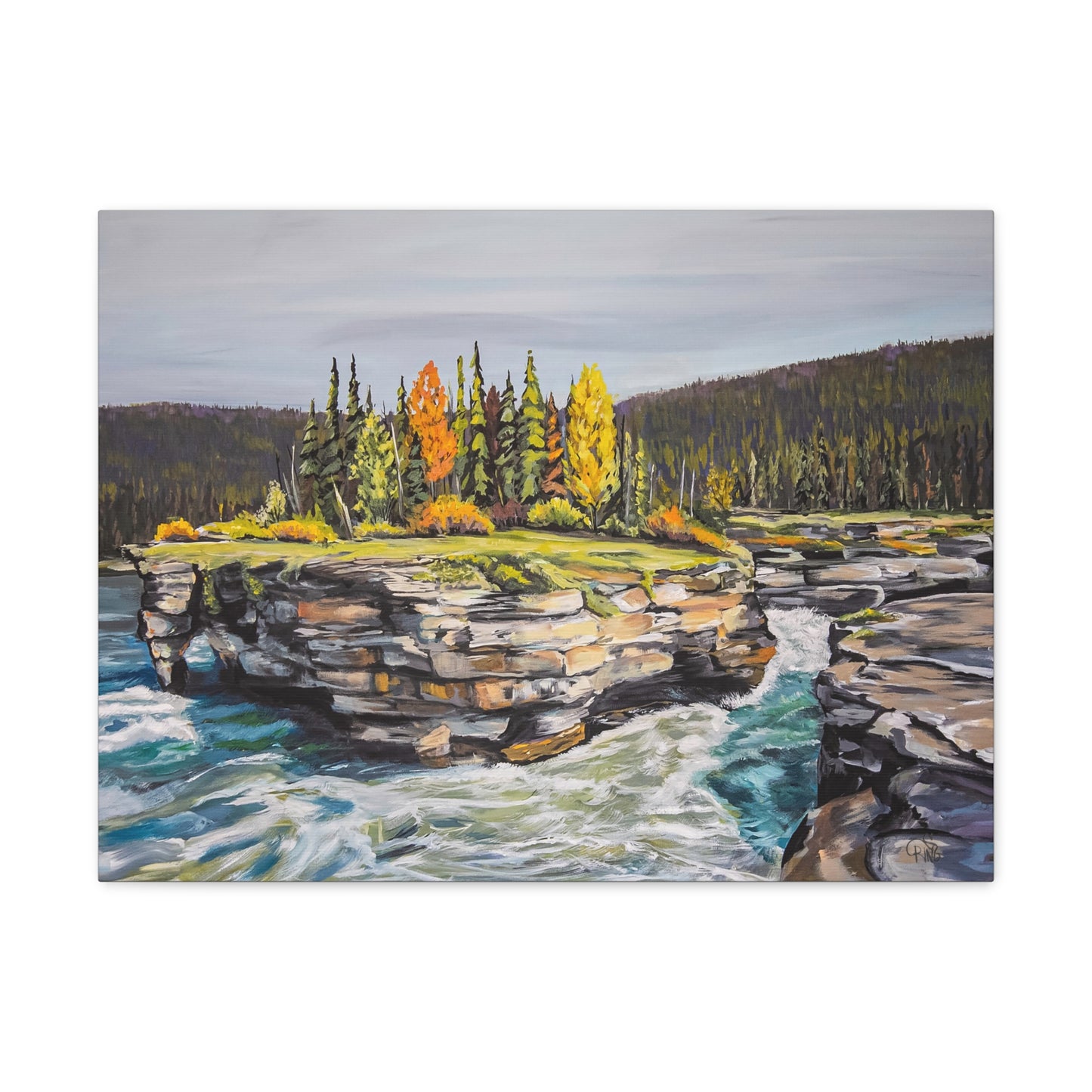 Manitou Falls - Canvas Print- Sold Out