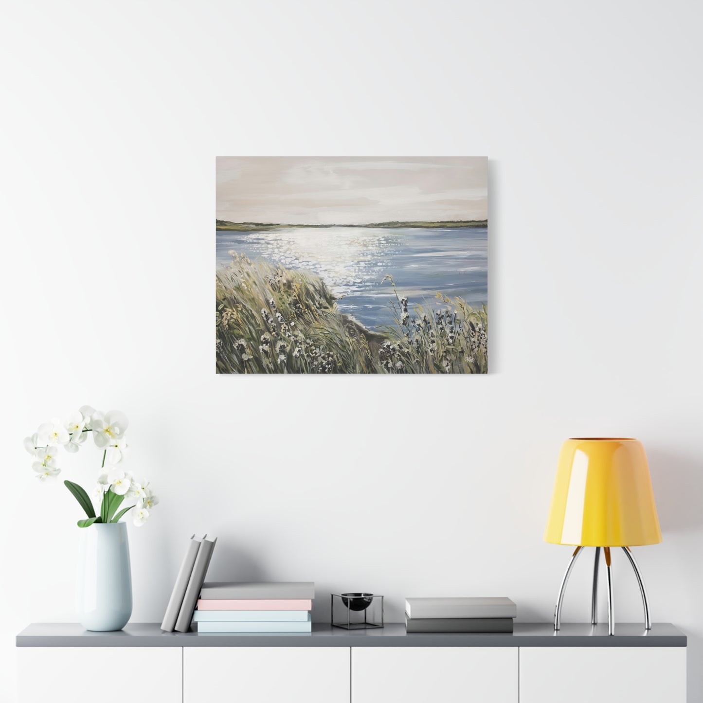 Sparkling Waters in a Nature Refuge - Canvas Print