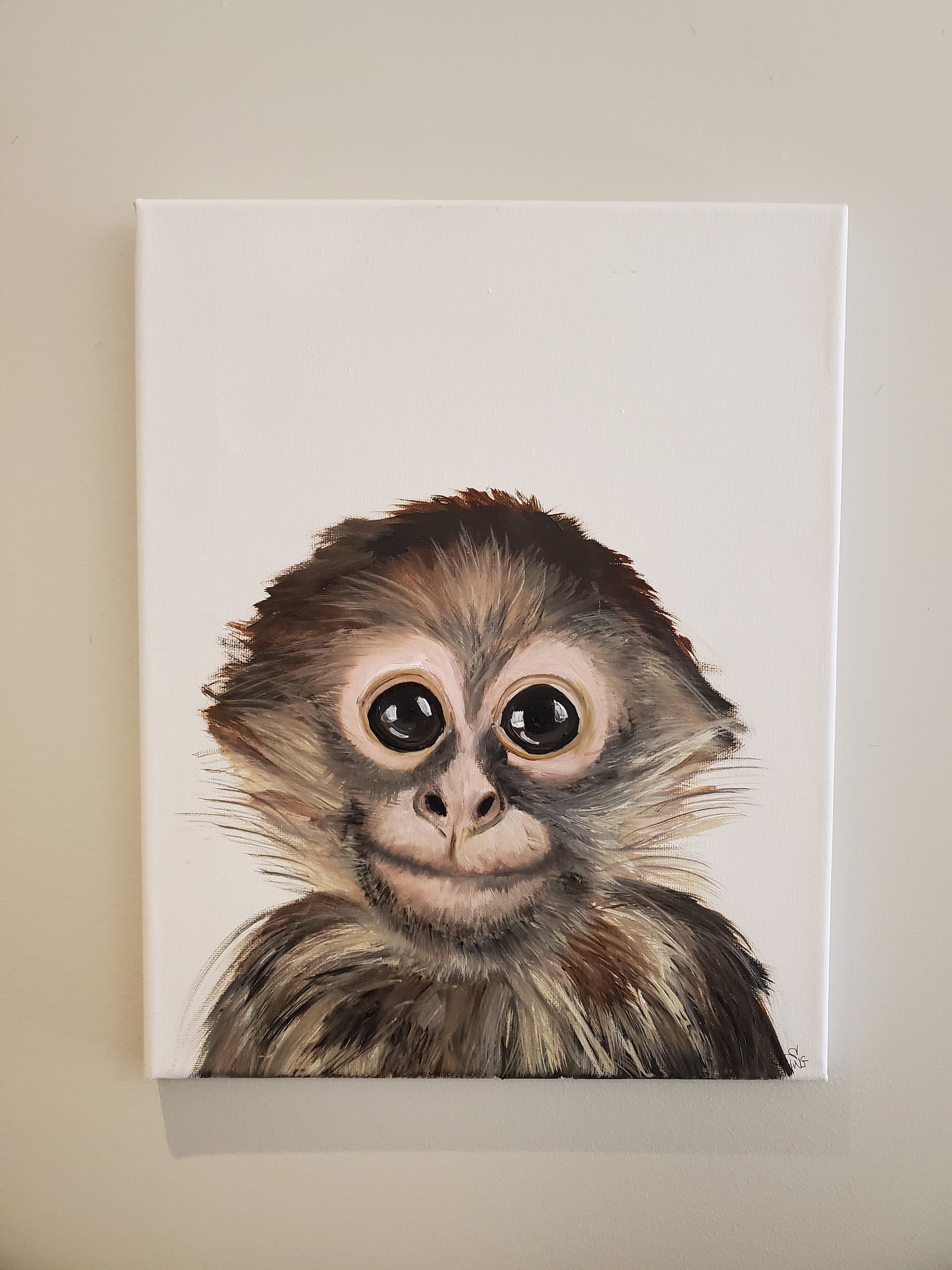 Baby Monkey - Original Painting