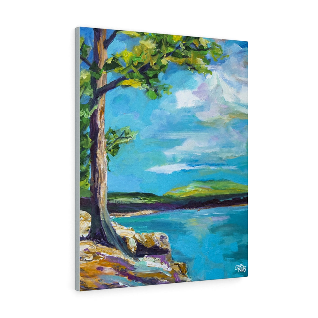 Afternoon at the Lake - Canvas Print