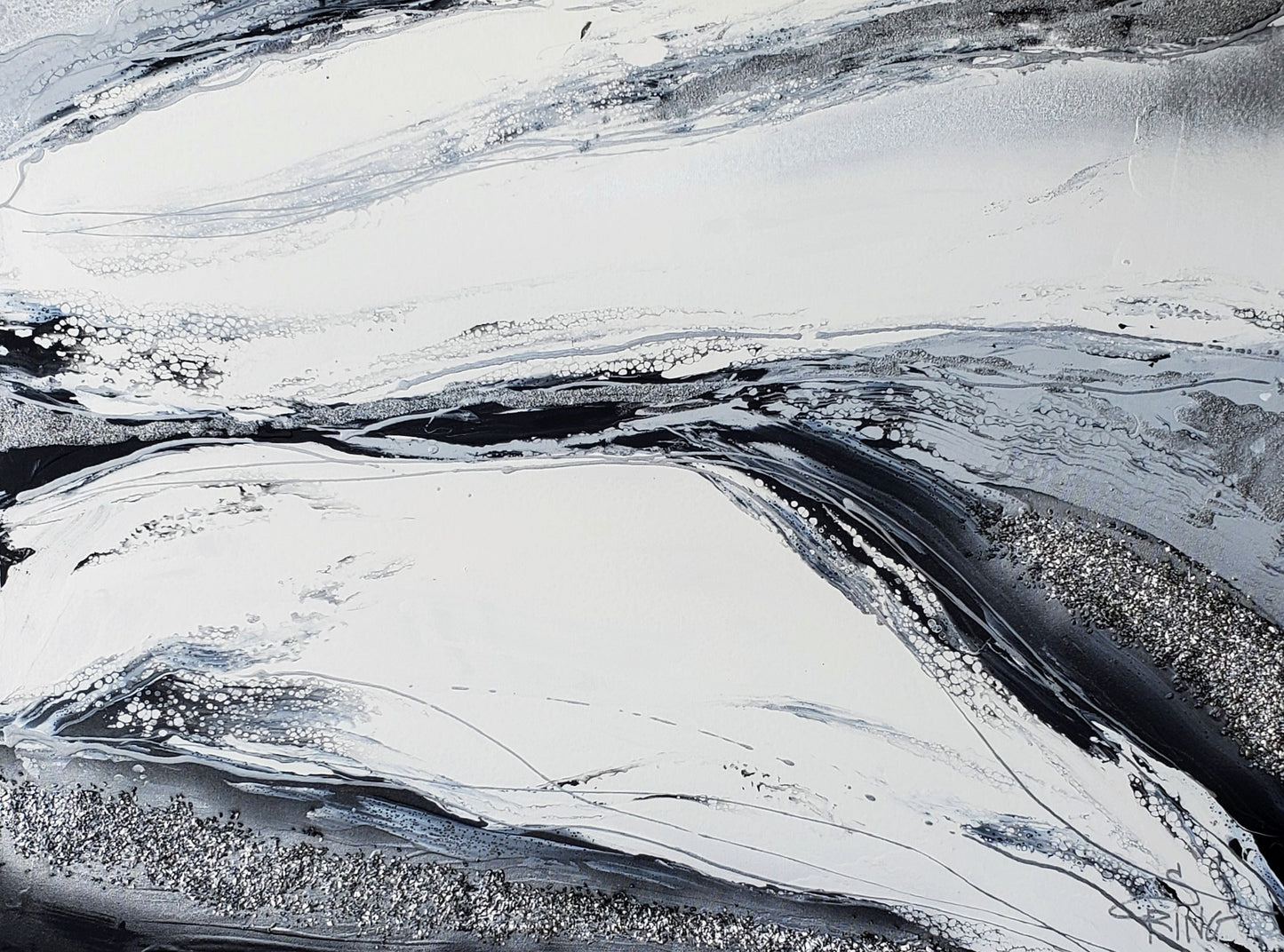 Black Galaxy - Original Painting