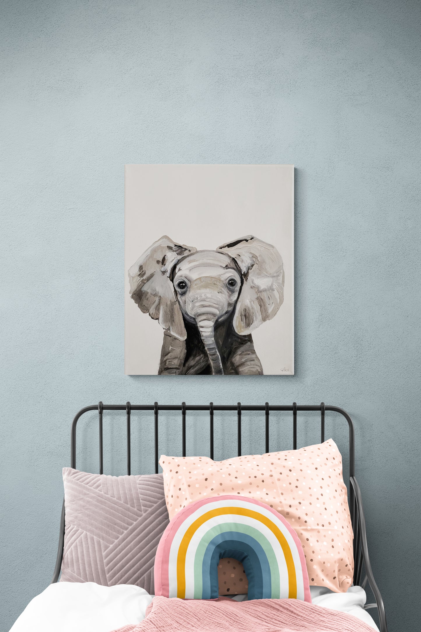 Baby Elephant - Original Painting