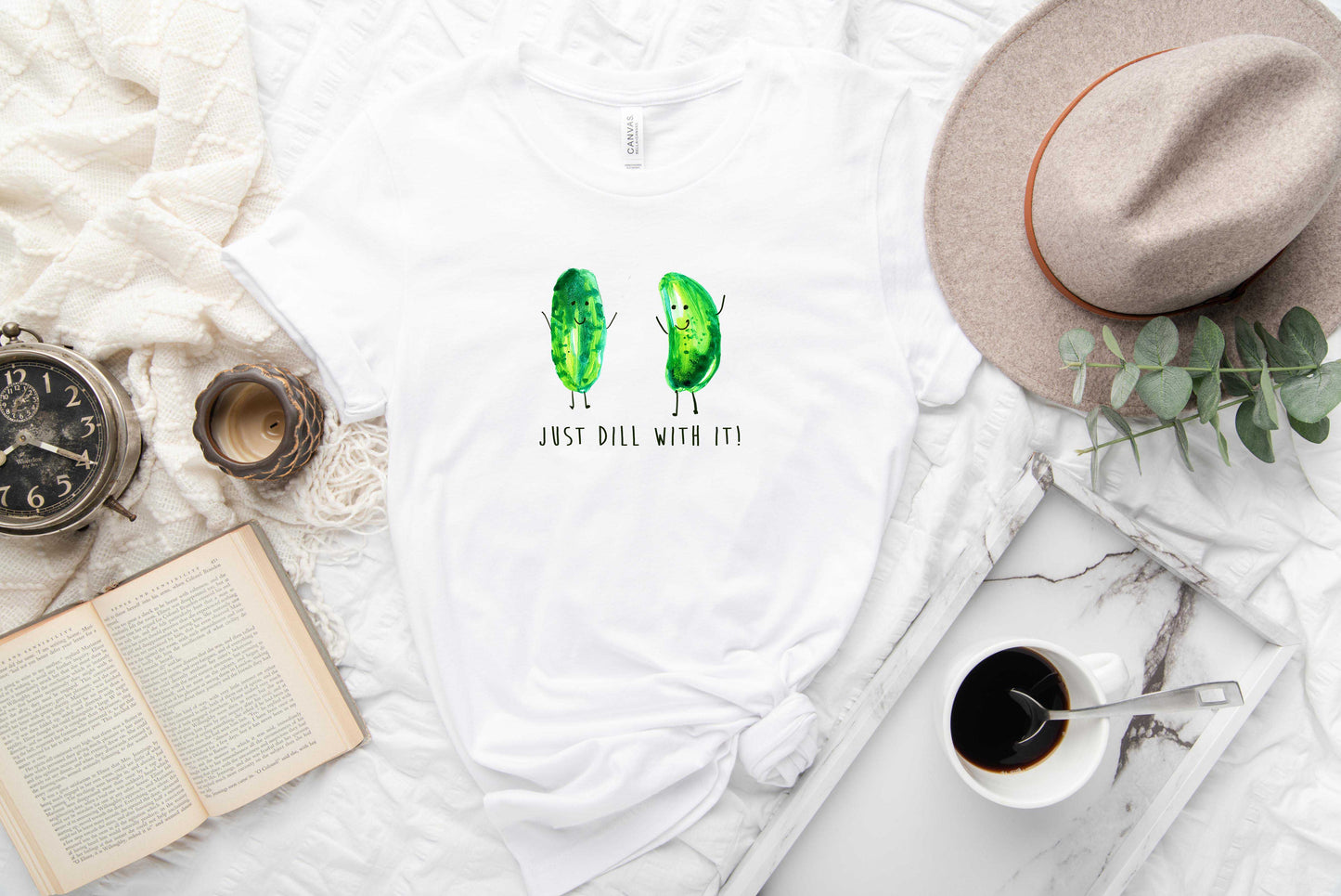 Just Dill With It! - Bella and Canvas - Short-Sleeve Unisex T-Shirt
