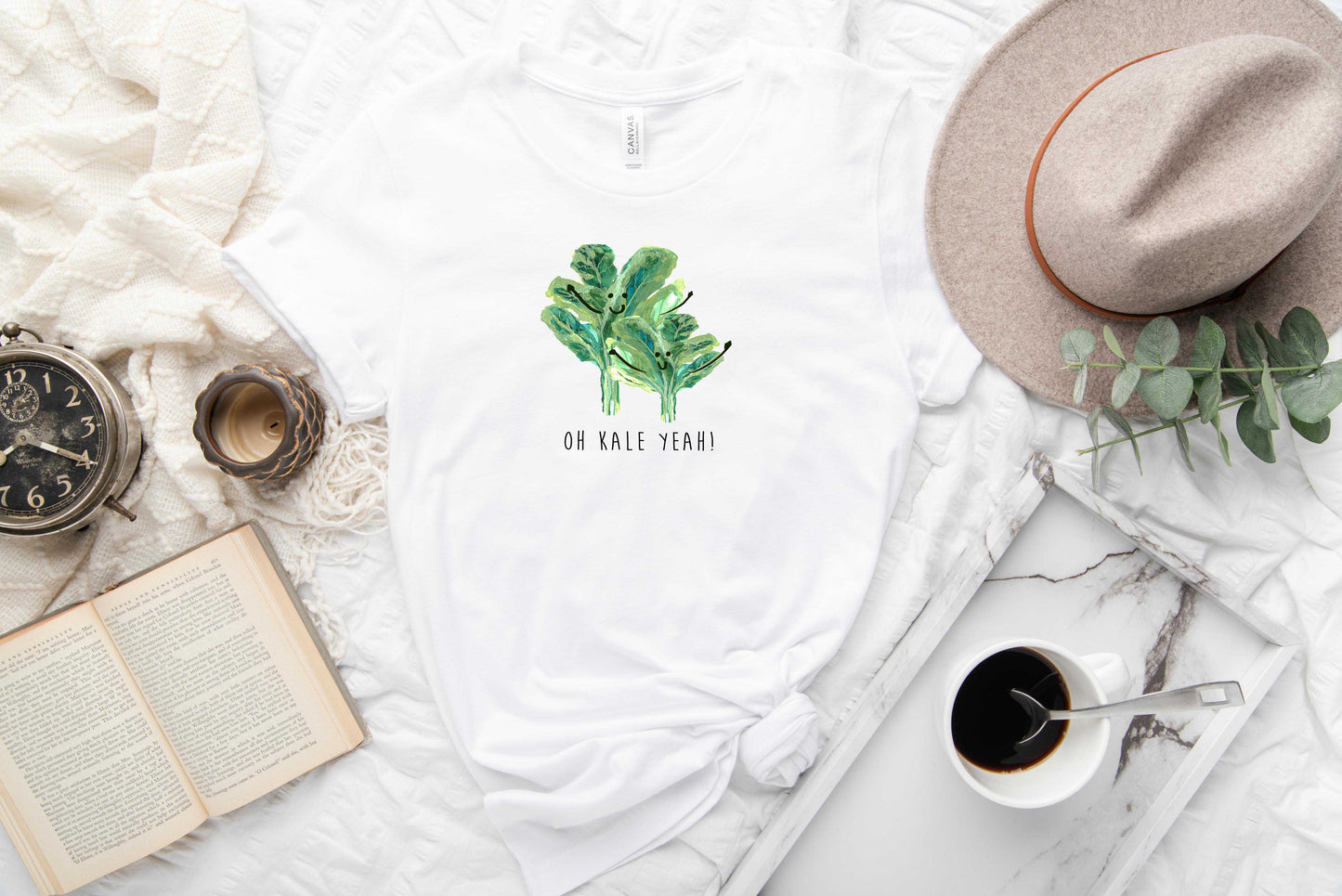 Oh Kale Yeah! - Bella and Canvas - Short-Sleeve Unisex T-Shirt