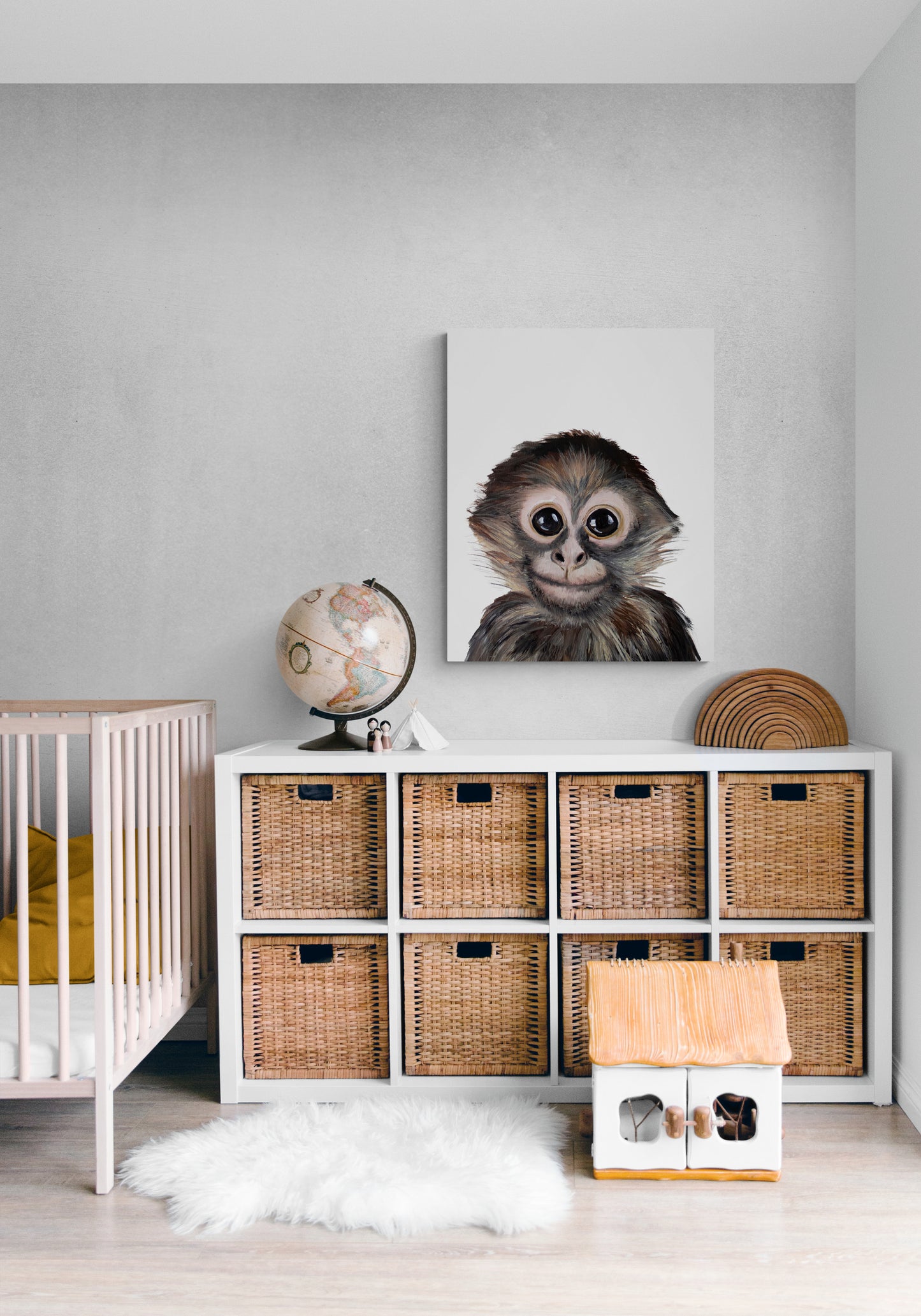 Baby Monkey - Original Painting