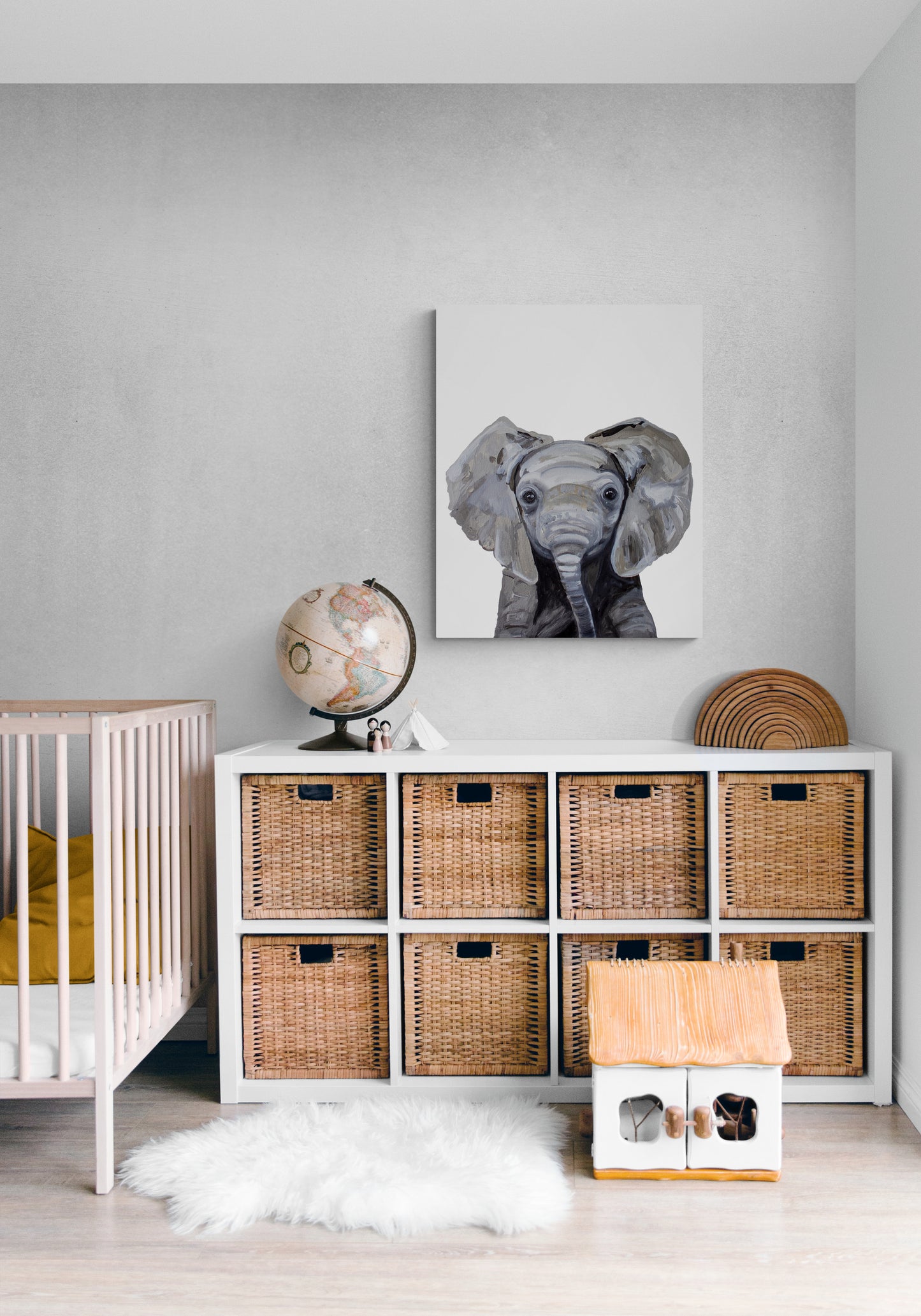 Baby Elephant - Original Painting