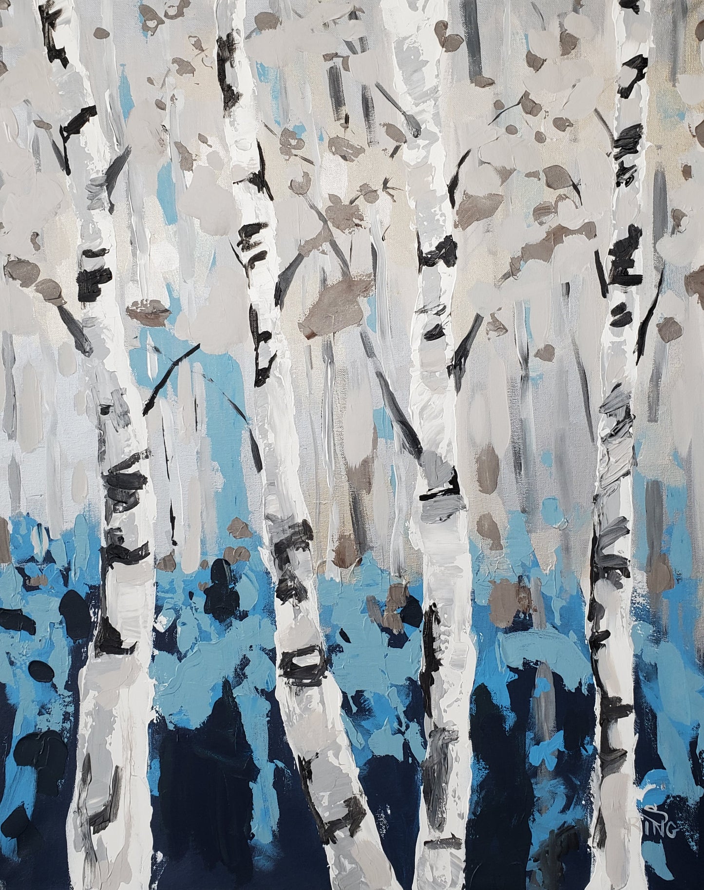 Blue Haze - Original Painting