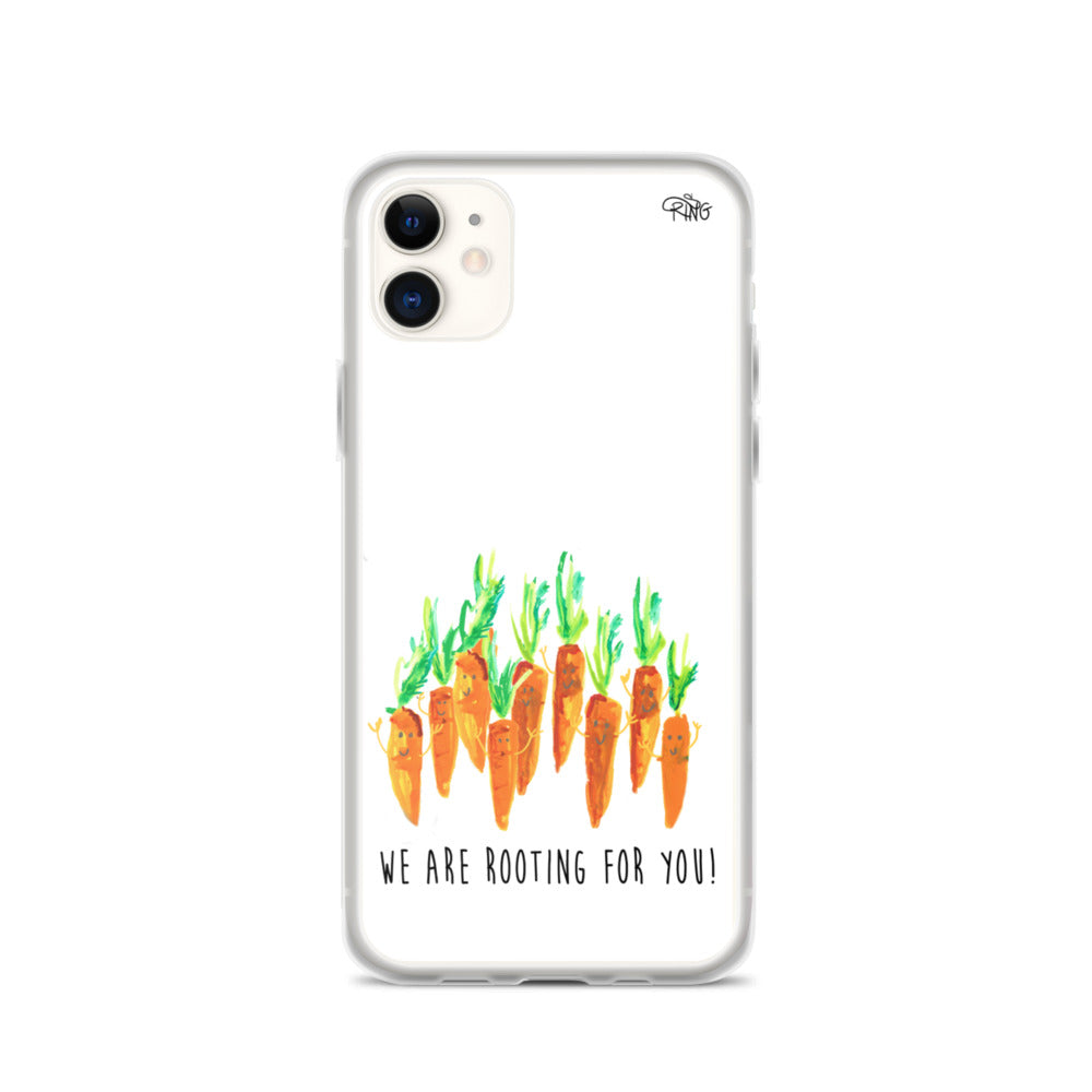 We Are Rooting For You! - Wireless Compatible - iPhone Case