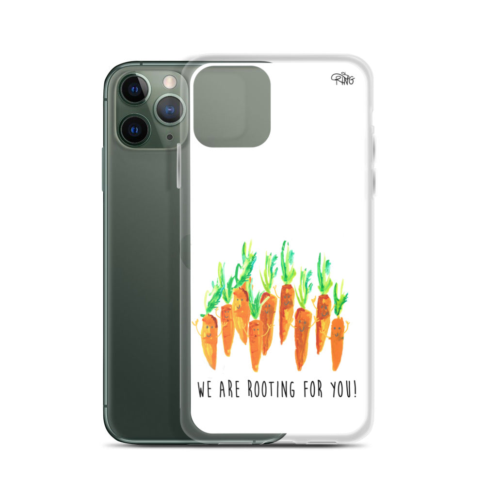 We Are Rooting For You! - Wireless Compatible - iPhone Case