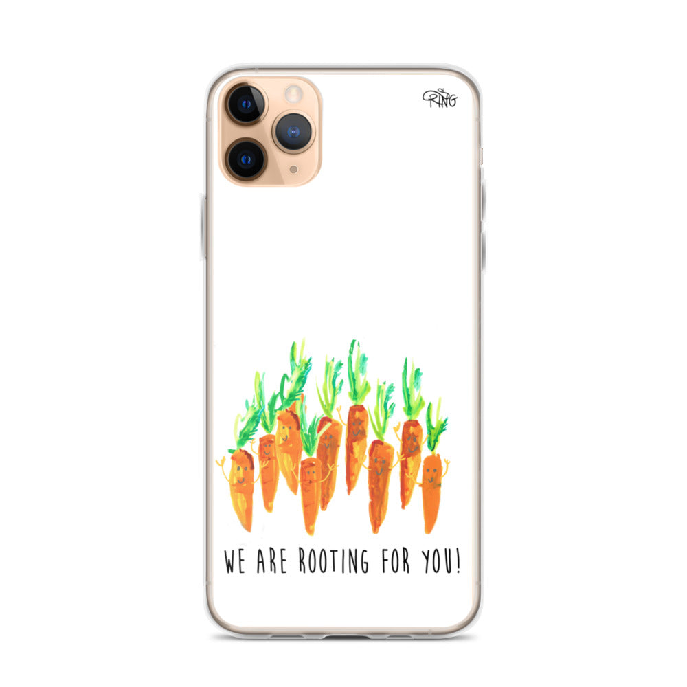 We Are Rooting For You! - Wireless Compatible - iPhone Case