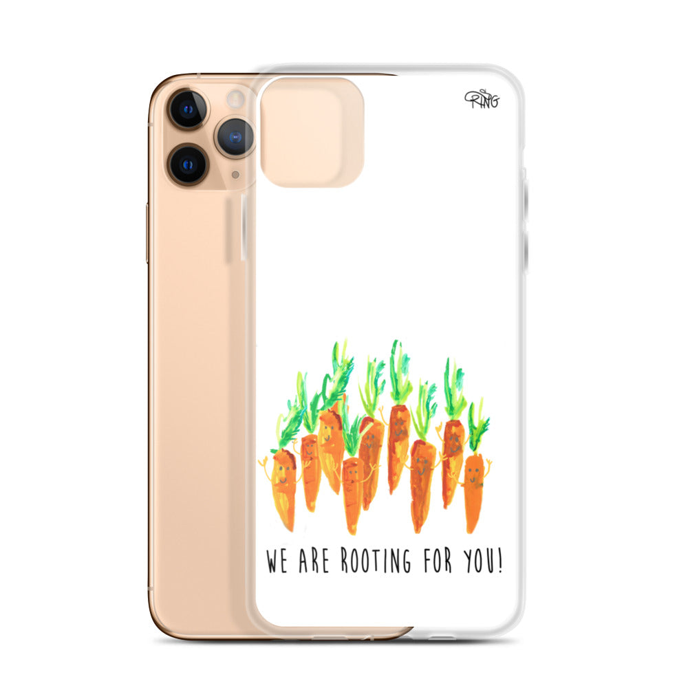 We Are Rooting For You! - Wireless Compatible - iPhone Case