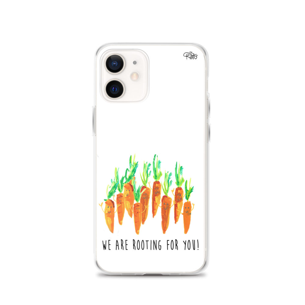 We Are Rooting For You! - Wireless Compatible - iPhone Case