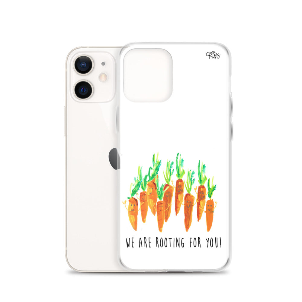 We Are Rooting For You! - Wireless Compatible - iPhone Case
