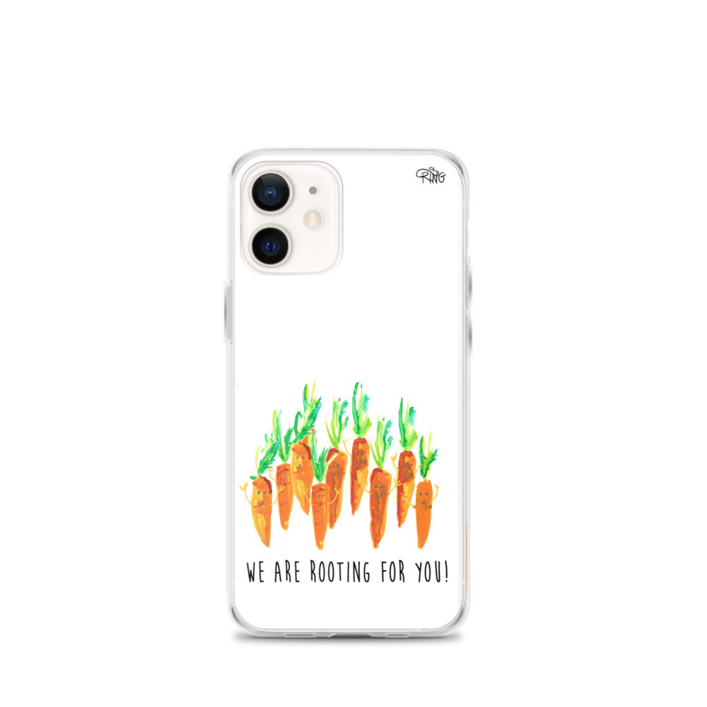 We Are Rooting For You! - Wireless Compatible - iPhone Case
