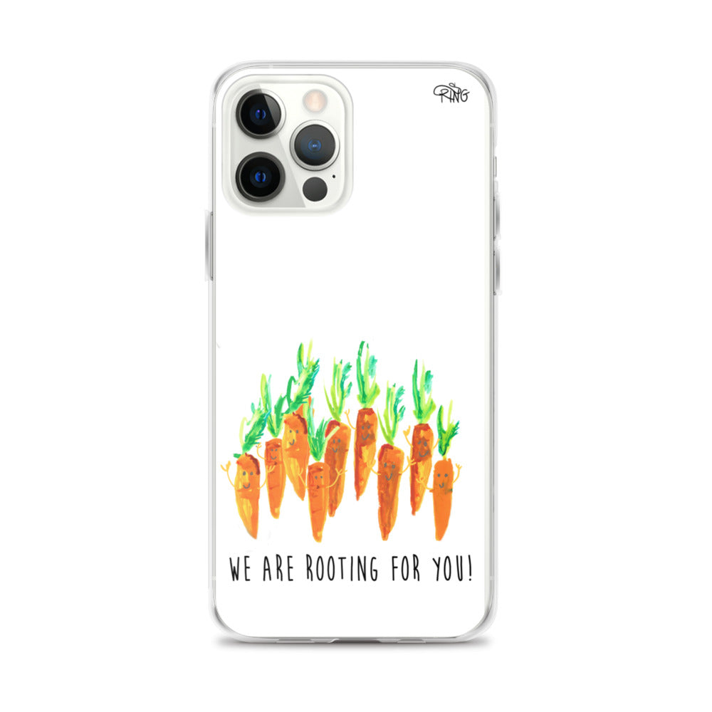 We Are Rooting For You! - Wireless Compatible - iPhone Case