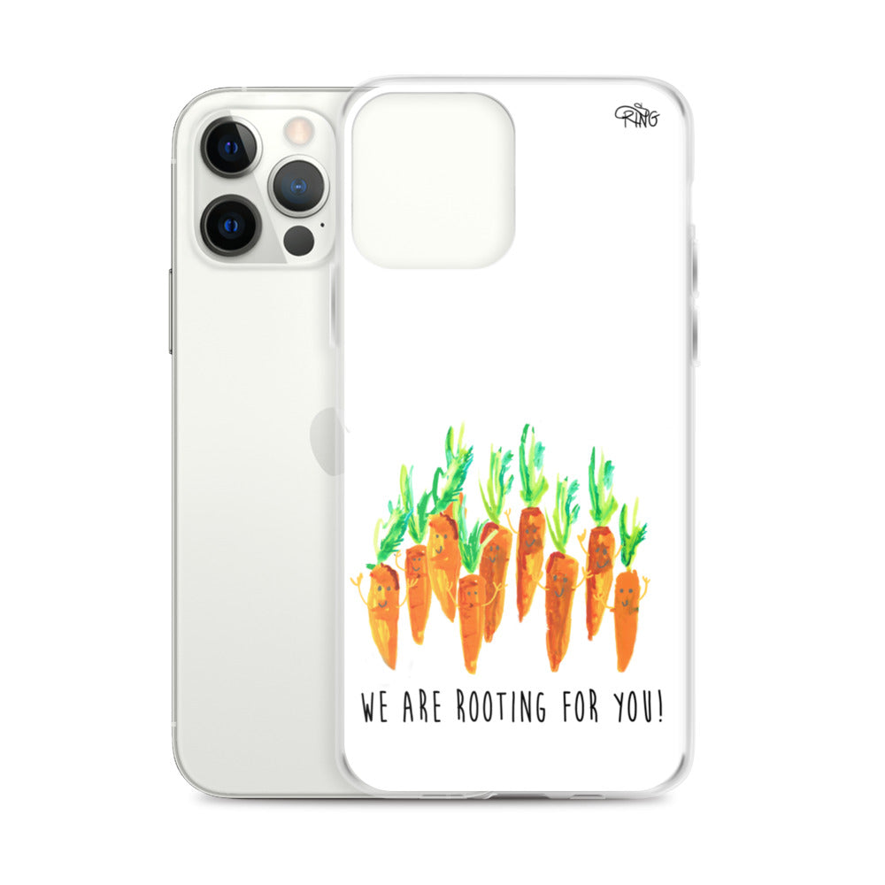 We Are Rooting For You! - Wireless Compatible - iPhone Case