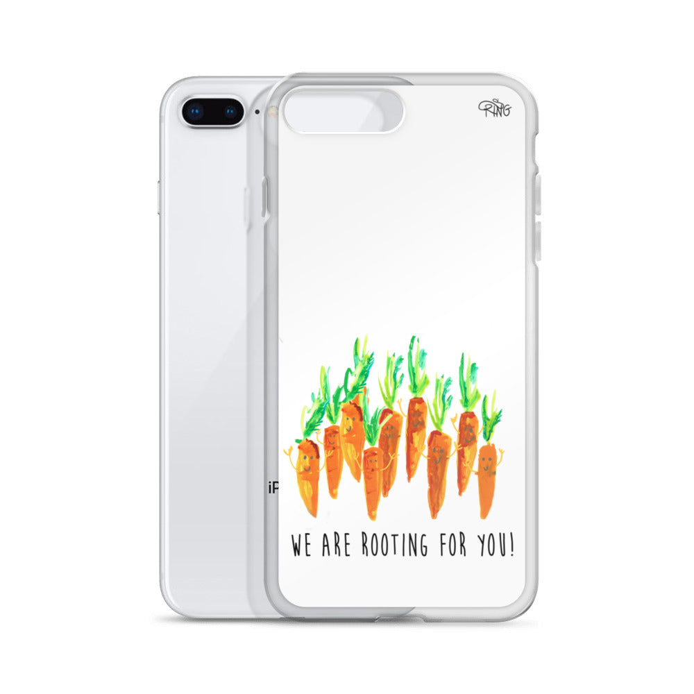 We Are Rooting For You! - Wireless Compatible - iPhone Case
