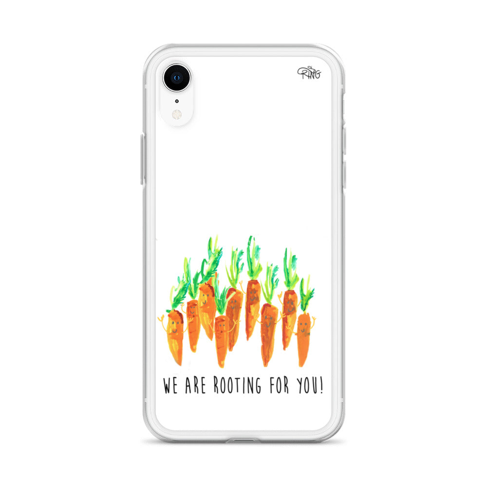 We Are Rooting For You! - Wireless Compatible - iPhone Case