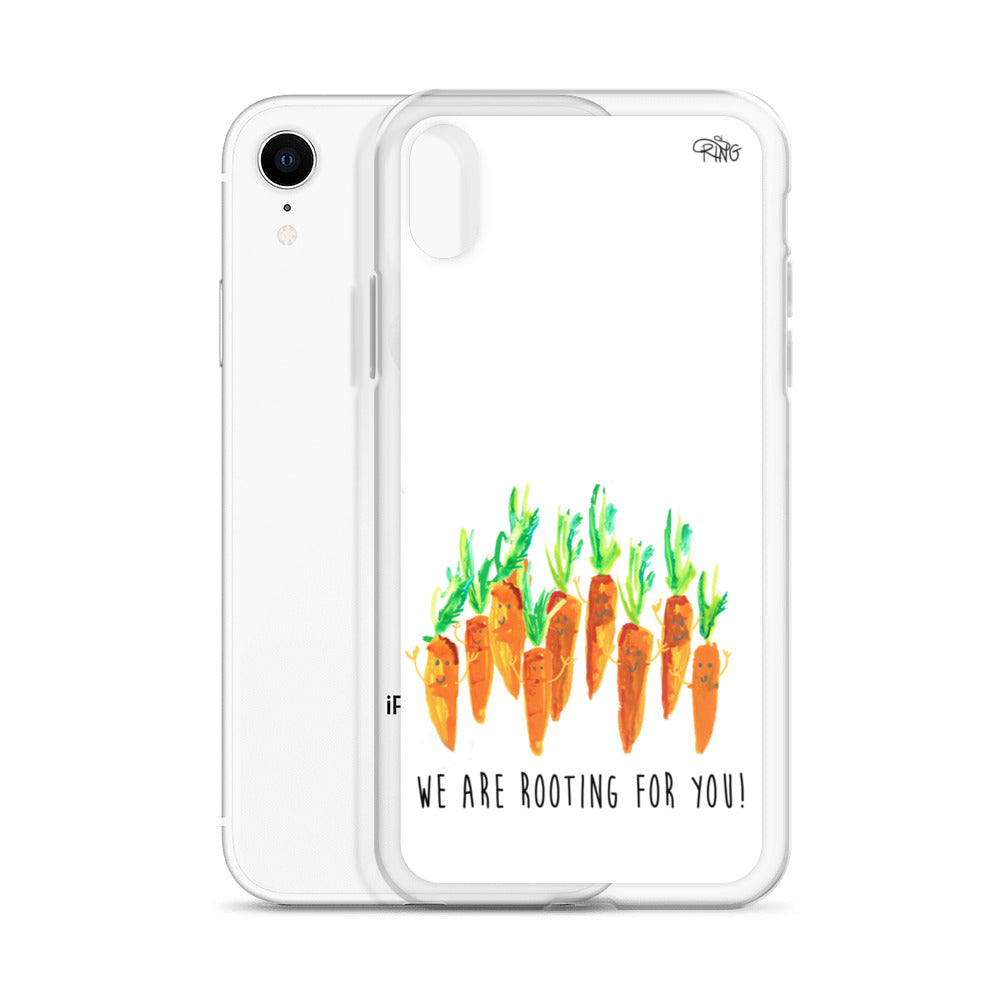 We Are Rooting For You! - Wireless Compatible - iPhone Case