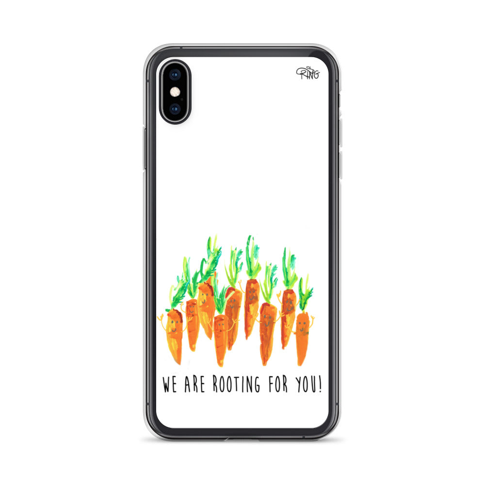 We Are Rooting For You! - Wireless Compatible - iPhone Case