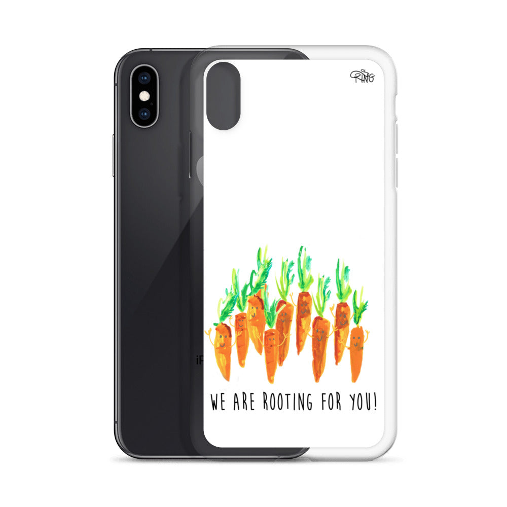 We Are Rooting For You! - Wireless Compatible - iPhone Case