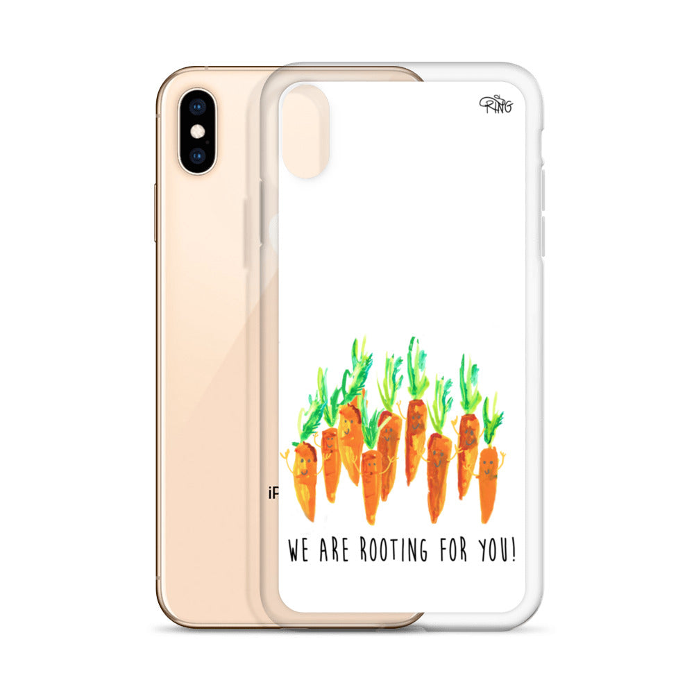 We Are Rooting For You! - Wireless Compatible - iPhone Case