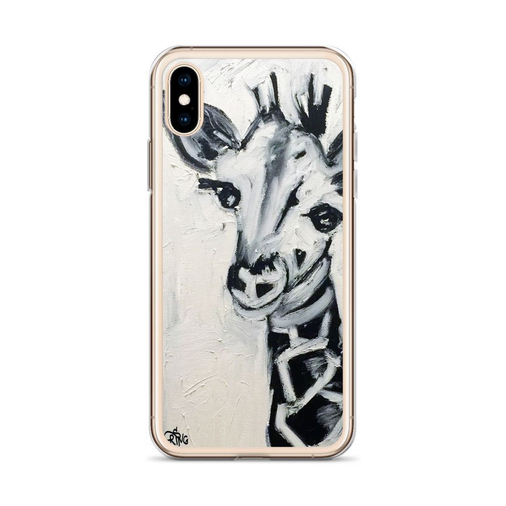 Baby Giraffe - Wireless Compatible - iPhone Case