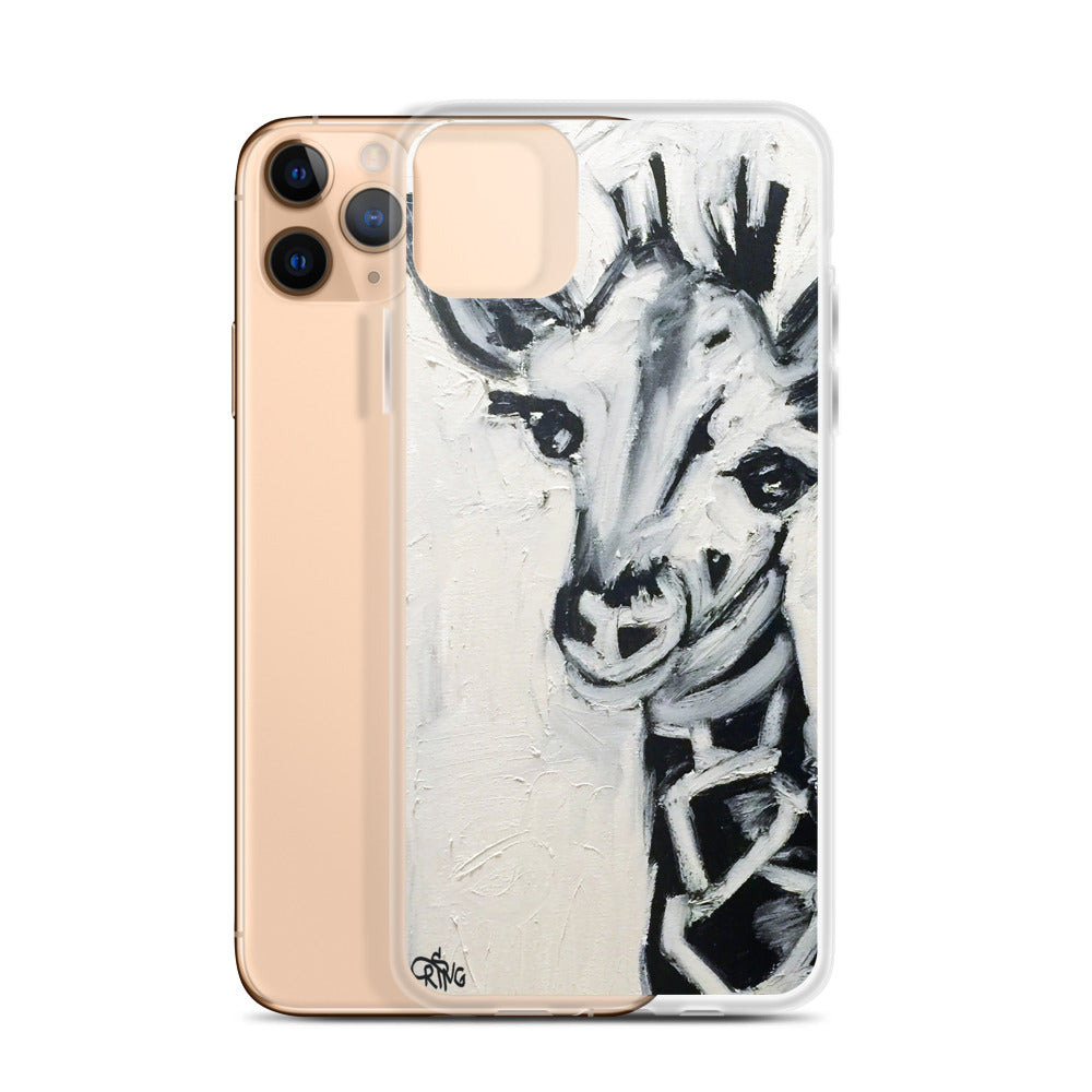 Baby Giraffe - Wireless Compatible - iPhone Case