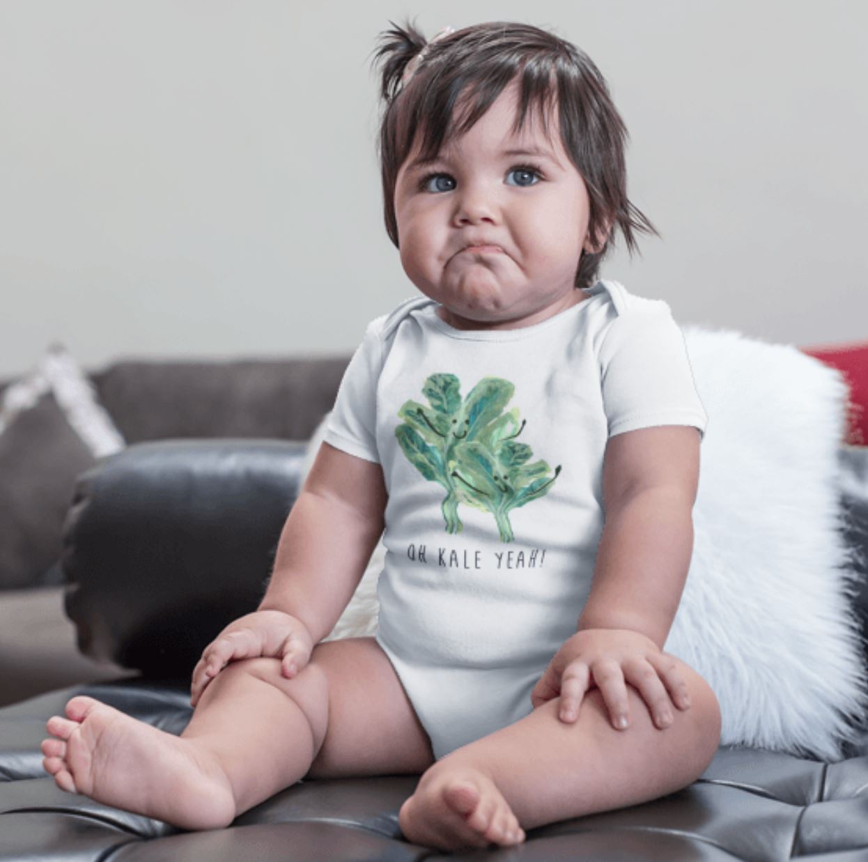 Oh Kale Yeah! - Baby Onesie - 6 - 24 Months