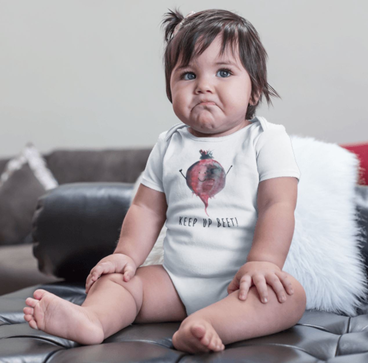 Keep Up Beet! - Baby Onesie - 6 - 24 Months