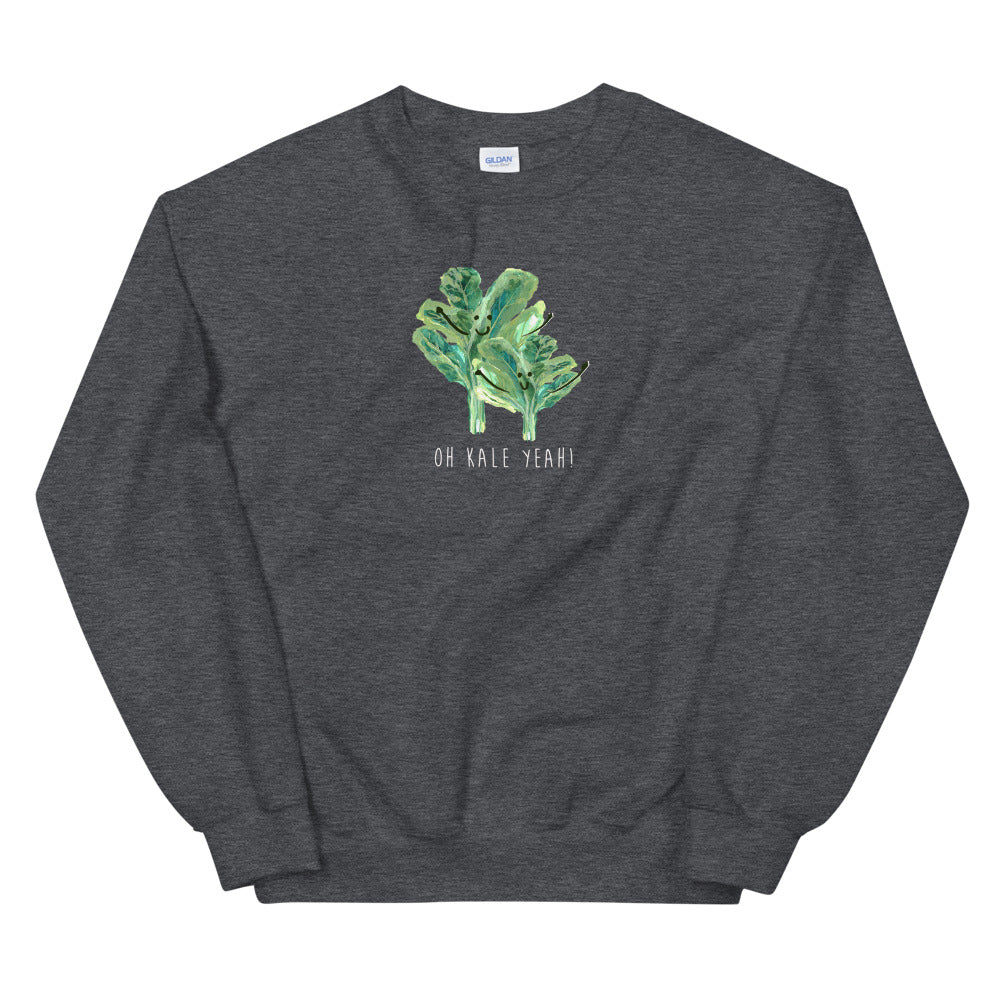 Oh Kale Yeah! - Gildan - Comfy Unisex Sweatshirts