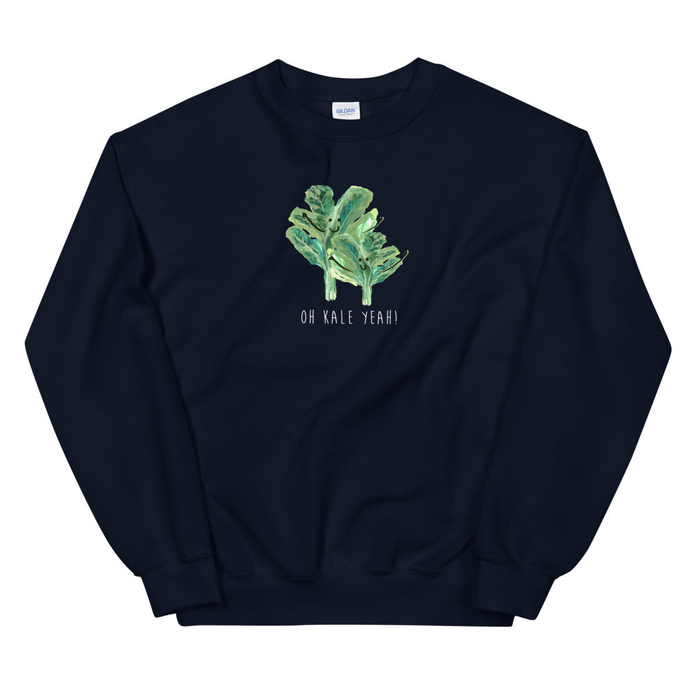 Oh Kale Yeah! - Gildan - Comfy Unisex Sweatshirts