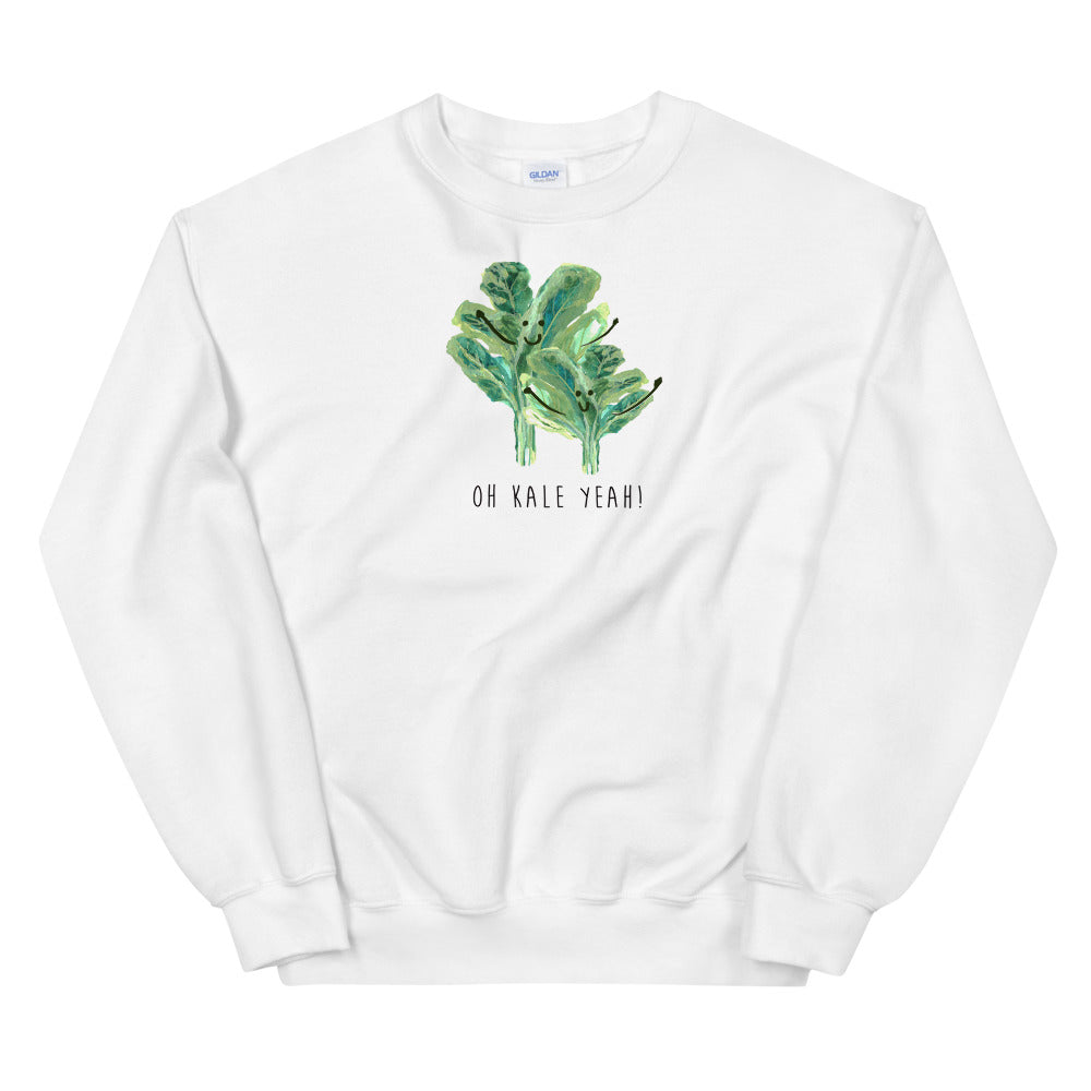 Oh Kale Yeah! - Gildan - Comfy Unisex Sweatshirts