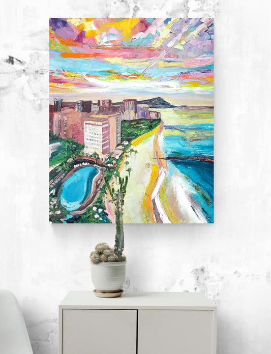 Waikiki - Canvas Print