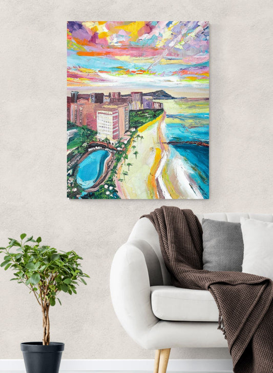 Waikiki - Canvas Print
