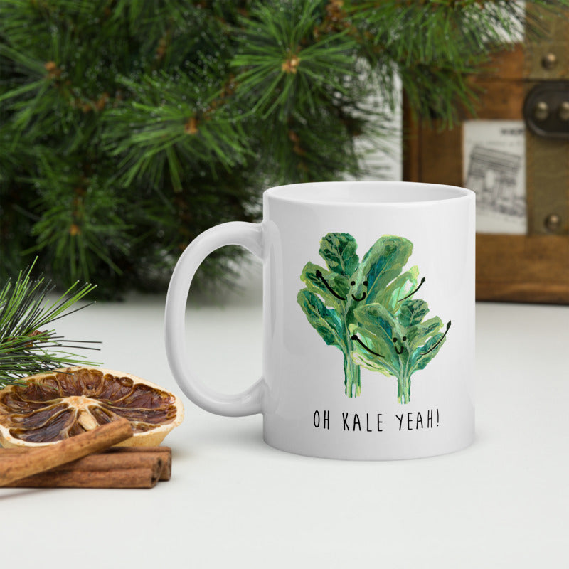 Oh Kale Yeah! - Coffee and Tea - Ceramic Cup / Mug