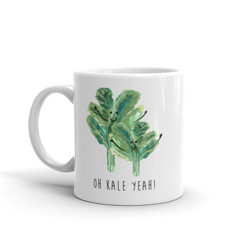 Oh Kale Yeah! - Coffee and Tea - Ceramic Cup / Mug