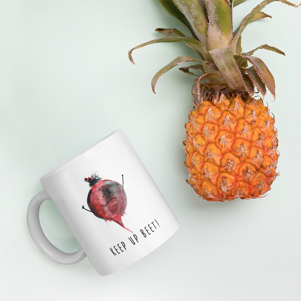 Keep Up Beat! - Coffee and Tea - Ceramic Cup / Mug