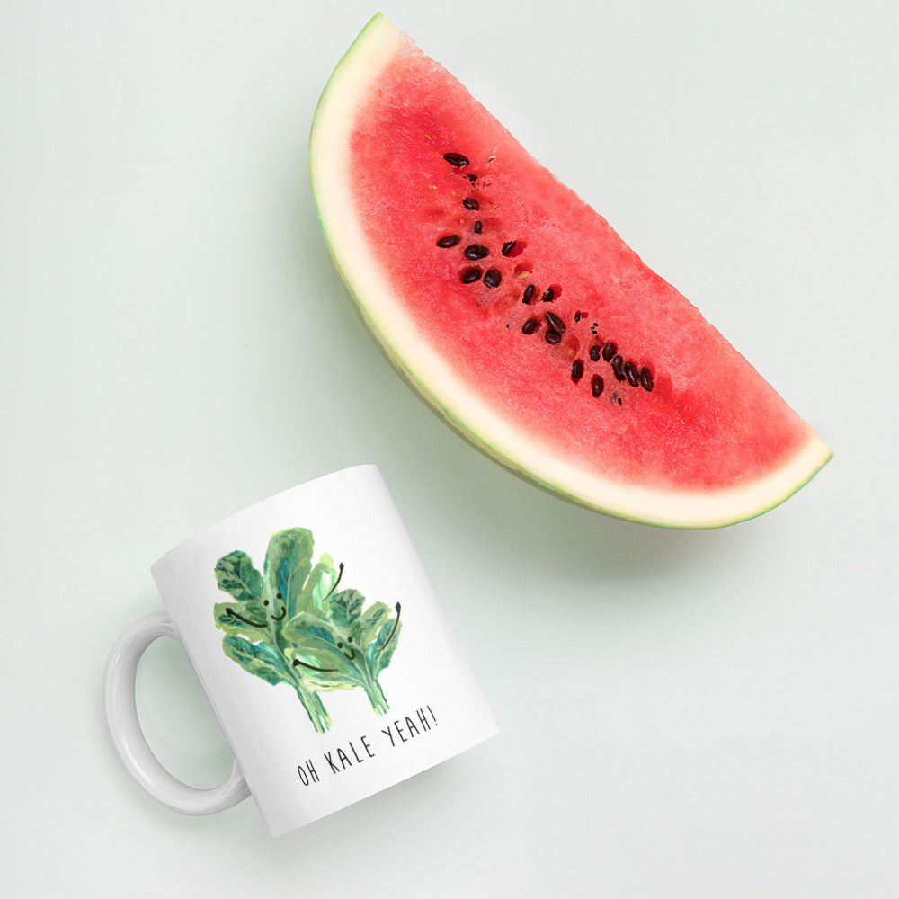 Oh Kale Yeah! - Coffee and Tea - Ceramic Cup / Mug