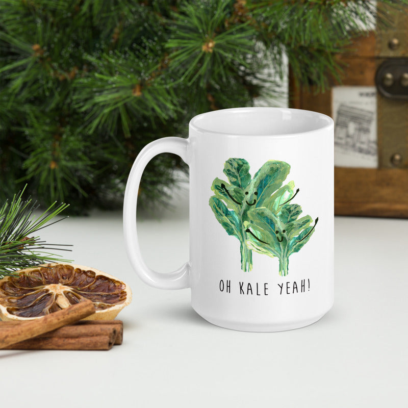Oh Kale Yeah! - Coffee and Tea - Ceramic Cup / Mug