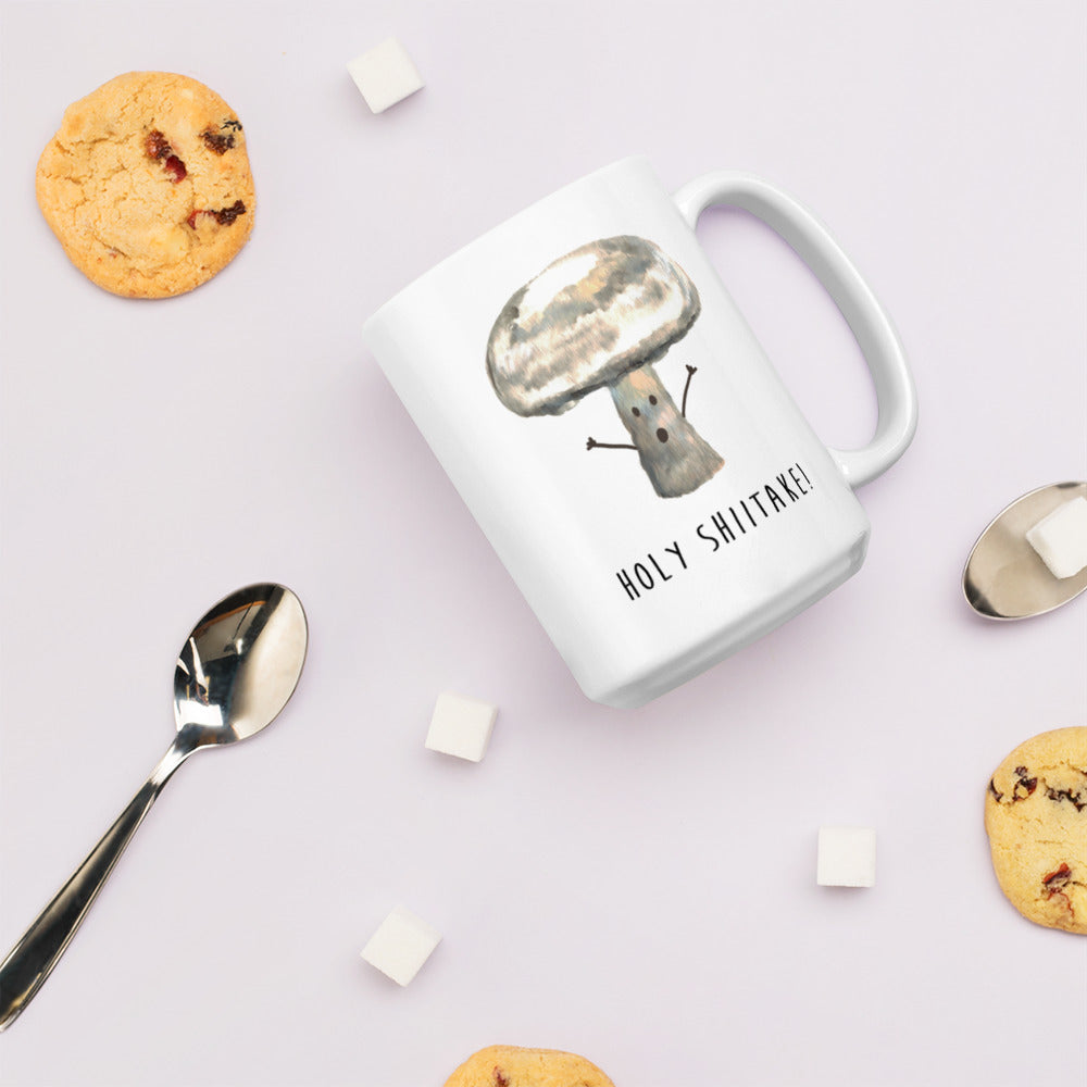 Holy Shiitake! - Coffee and Tea - Ceramic Cup / Mug