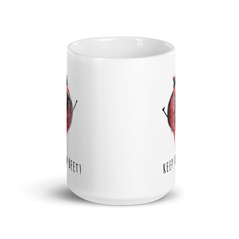 Keep Up Beat! - Coffee and Tea - Ceramic Cup / Mug