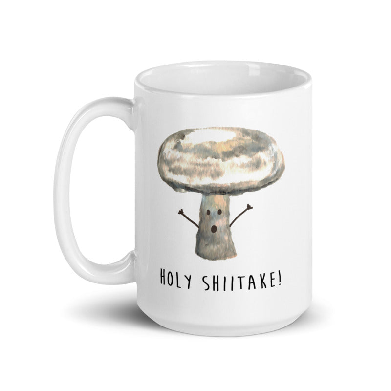 Holy Shiitake! - Coffee and Tea - Ceramic Cup / Mug