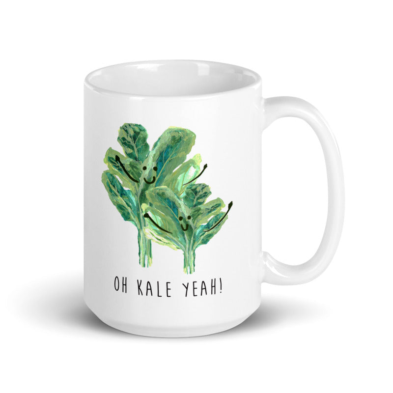 Oh Kale Yeah! - Coffee and Tea - Ceramic Cup / Mug