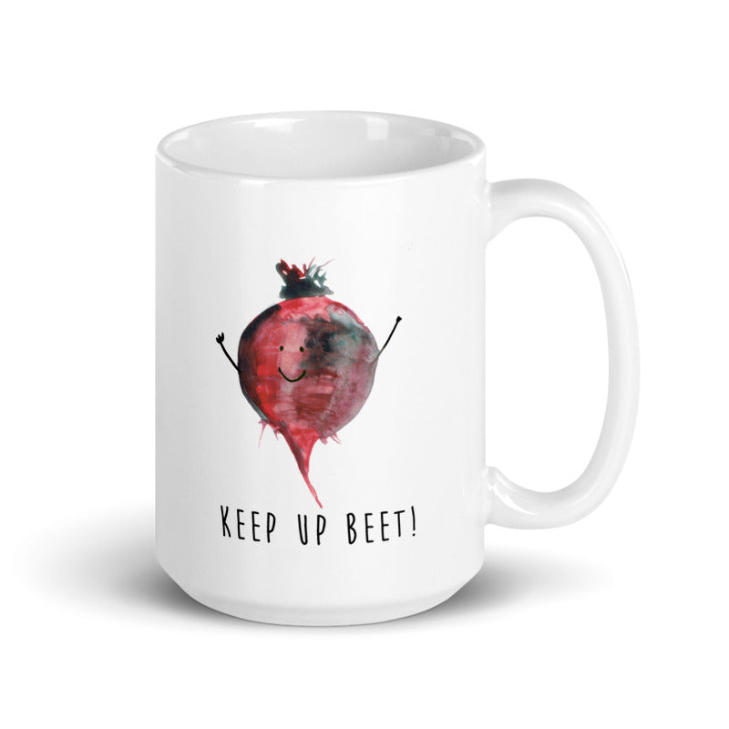 Keep Up Beat! - Coffee and Tea - Ceramic Cup / Mug