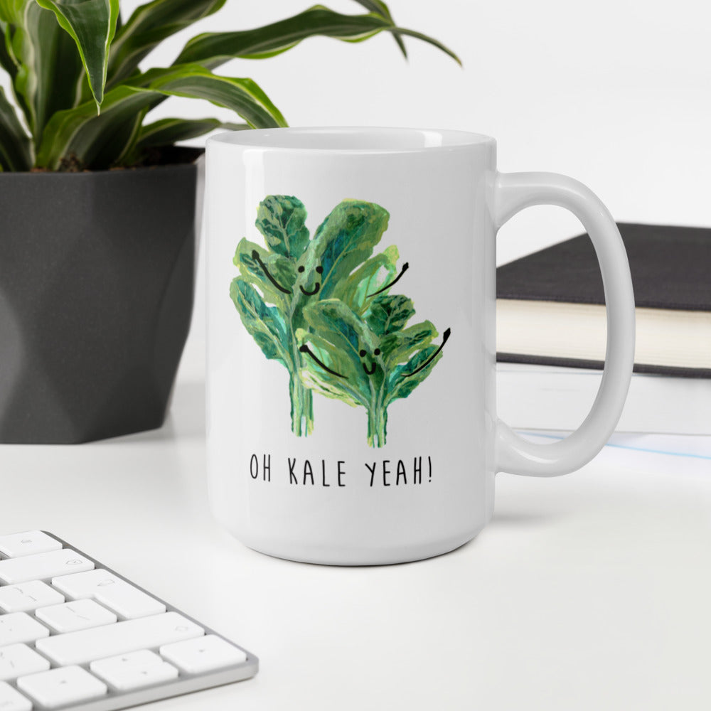Oh Kale Yeah! - Coffee and Tea - Ceramic Cup / Mug