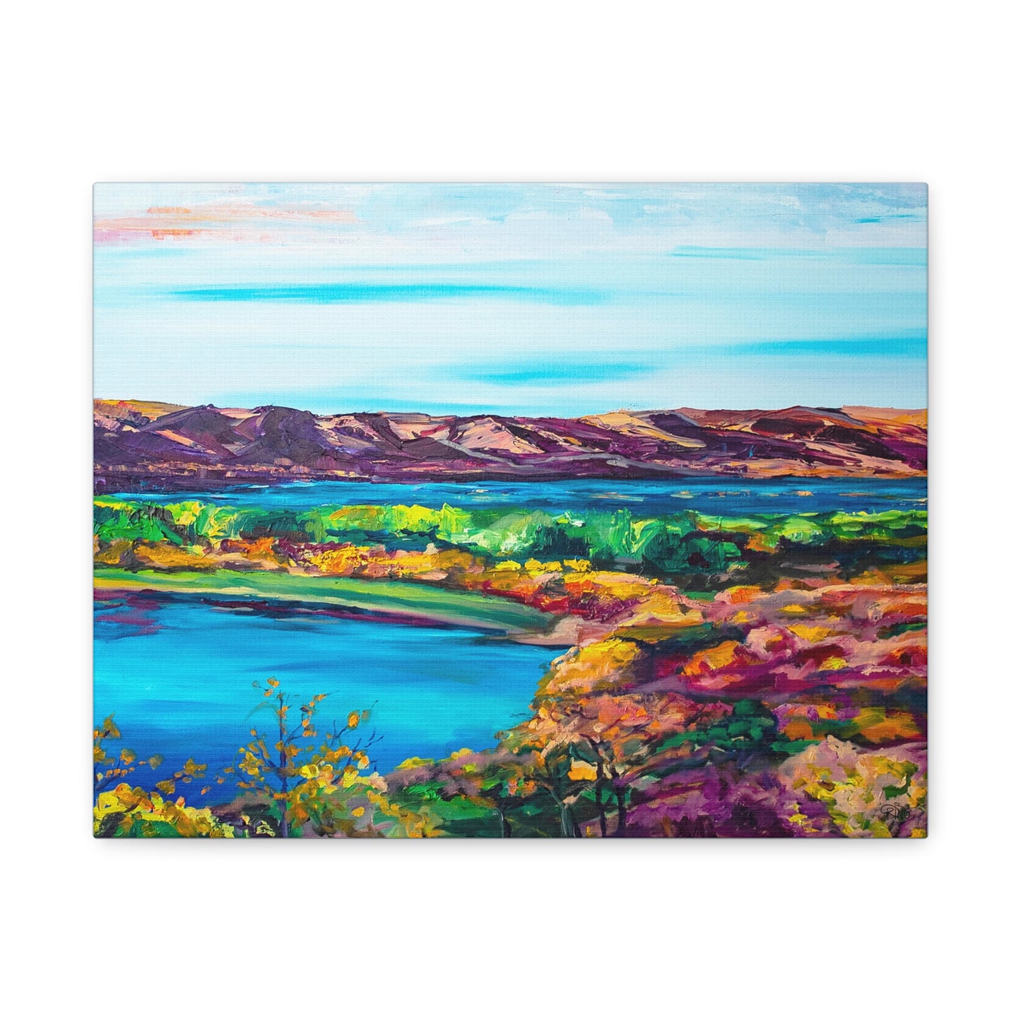 Katepwa Valley - Canvas Print