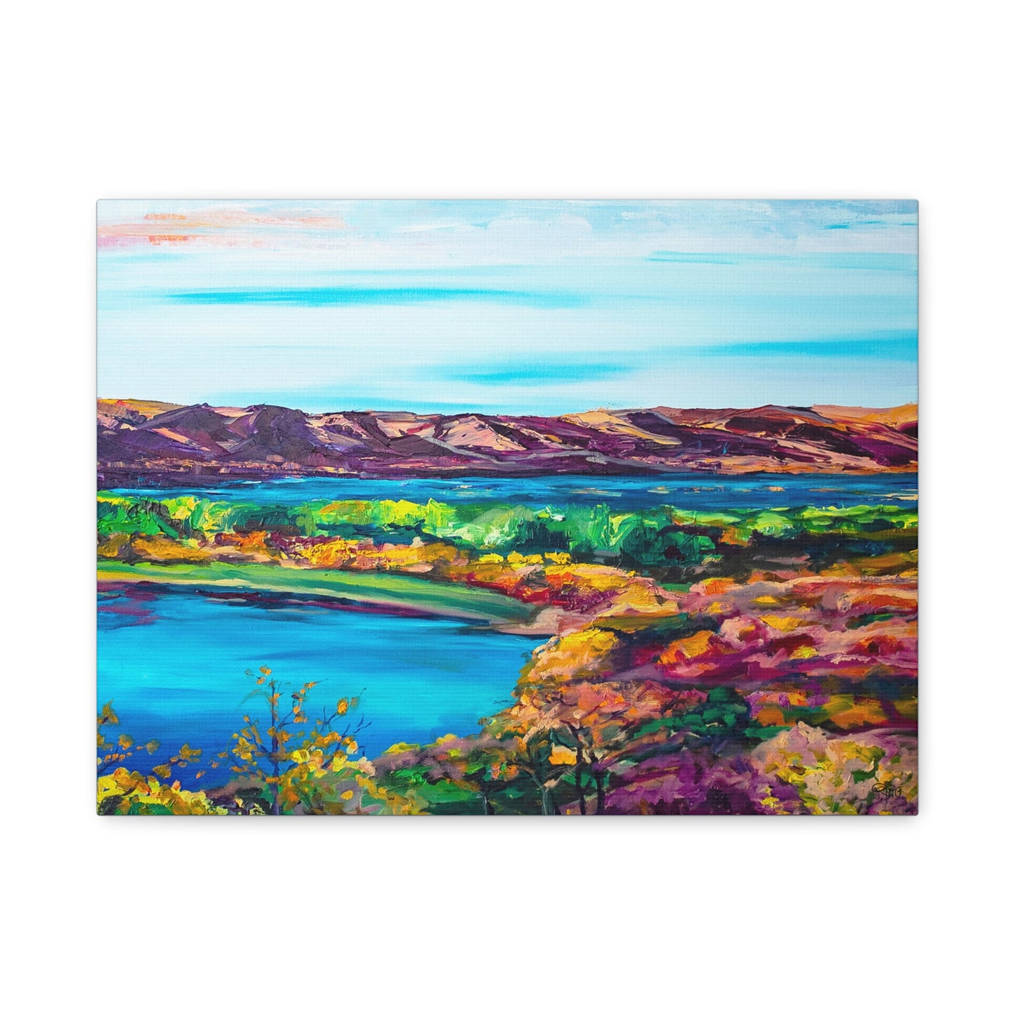 Katepwa Valley - Canvas Print