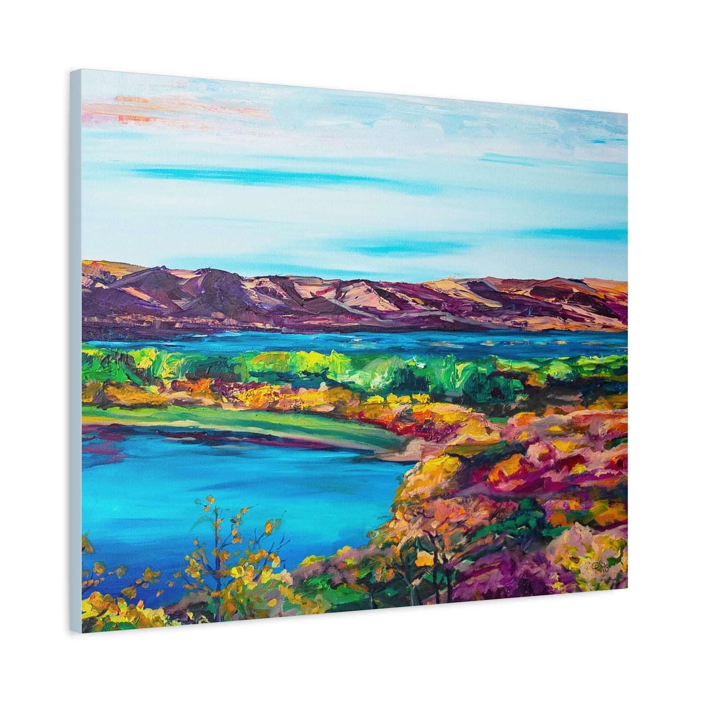 Katepwa Valley - Canvas Print